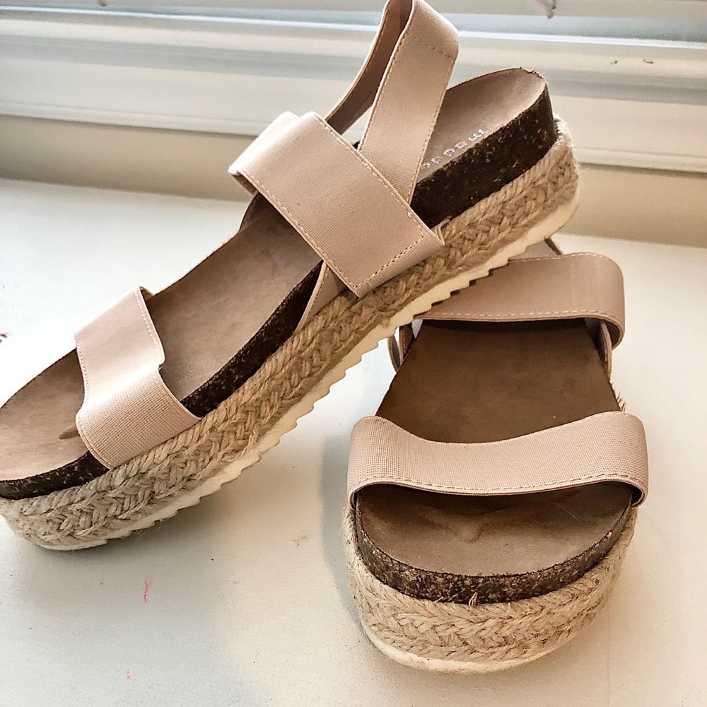 Madden Girl platform sandals
